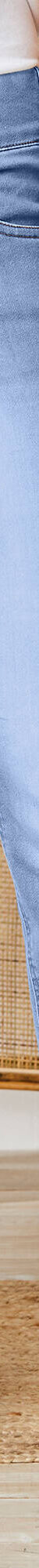 Jean bootcut ultra stretch, maille effet jean, grande stature (bleached) Jean bootcut ultra stretch, maille effet jean, grande stature (bleached)